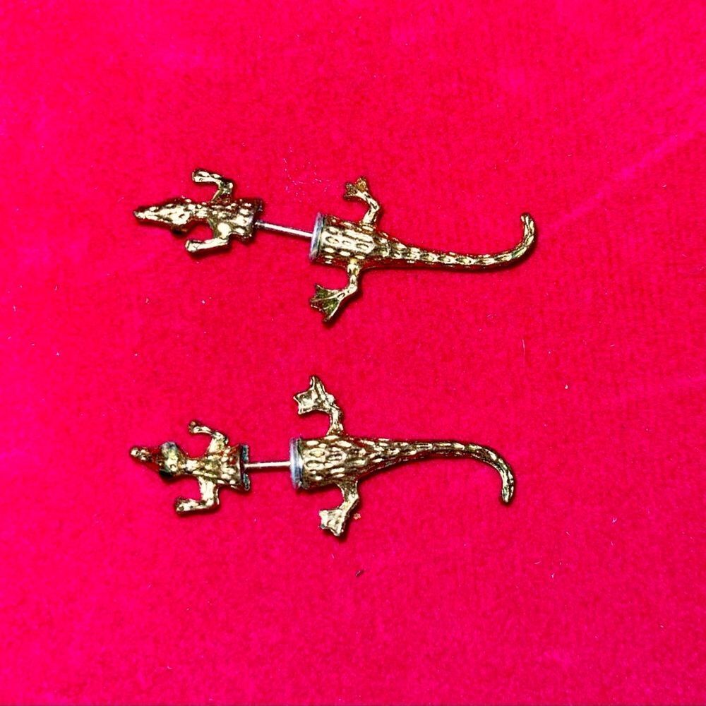 Lizard earrings - Picture 3 of 4